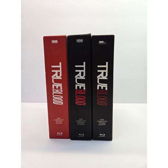 HBO True Blood Seasons 3-5 DVD Boxset Bundle-Series Lot - Picture 3 of 3